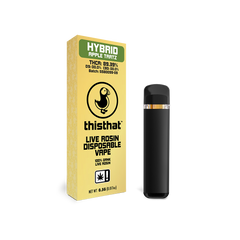 THCA Live Rosin Disposable - 0.5G