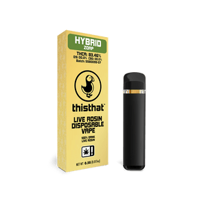 THCA Live Rosin Disposable - 0.5G