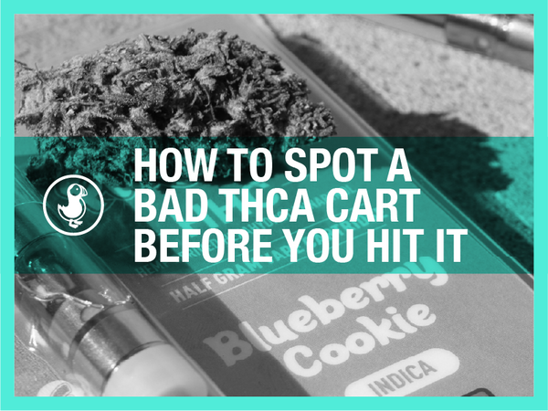 How to Spot a Bad THCA Cart Before You Hit It