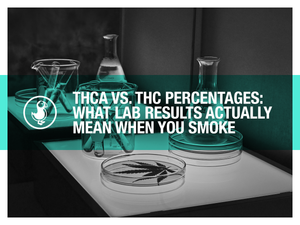 THCA vs. THC Percentages: What Lab Results Actually Mean When You Smoke