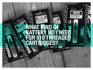 510 thread battery for vape cartridges — thisthat THCA disposable vape and cart packaging with battery guide