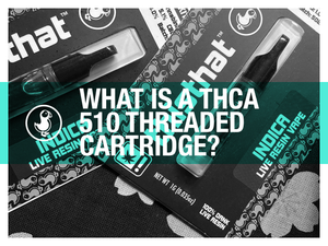 What is a THCA 510 threaded cartridge — thisthat live resin cart packaging close-up with hardware guide