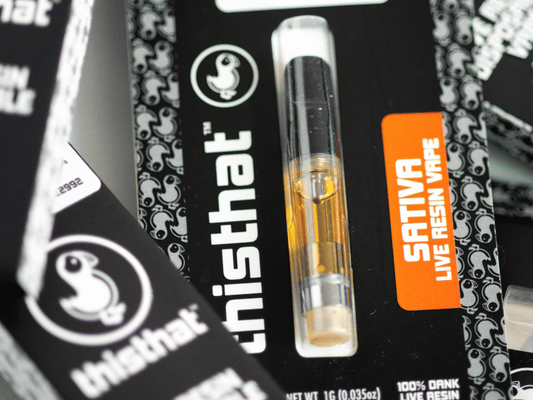 image of thisthat cbd thca live resin cart