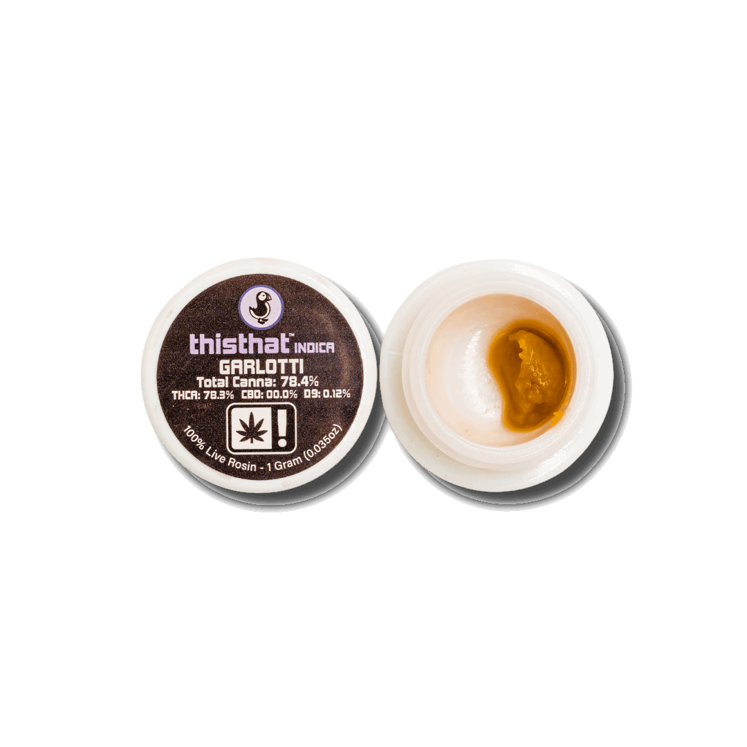 THCA Live Rosin Dabs  -  1G