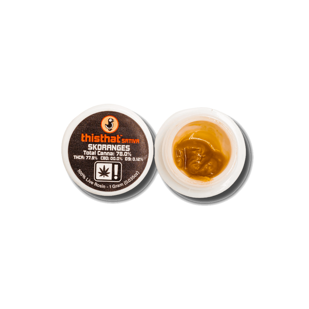 THCA Live Rosin Dabs  -  1G