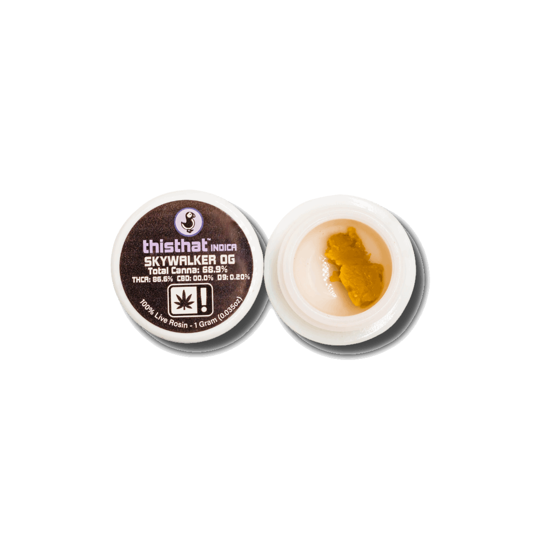 THCA Live Rosin Dabs  -  1G