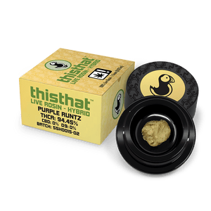 Dabs de colofonia viva con THCA - 1 g