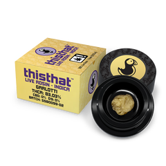 Dabs de colofonia viva con THCA - 1 g