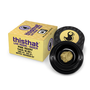 Dabs de colofonia viva con THCA - 1 g
