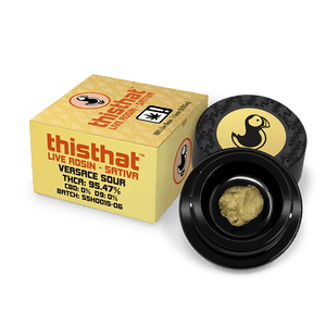 Dabs de colofonia viva con THCA - 1 g