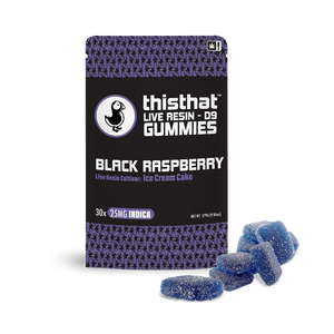 Live Resin D9 Gummies - 25mg