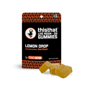 Live Resin D9 Gummies - 25mg
