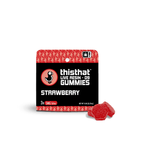 Live Resin D9 Gummy - 5mg.