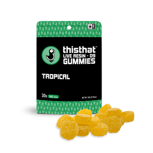 Live Resin D9 Gummy - 5mg.