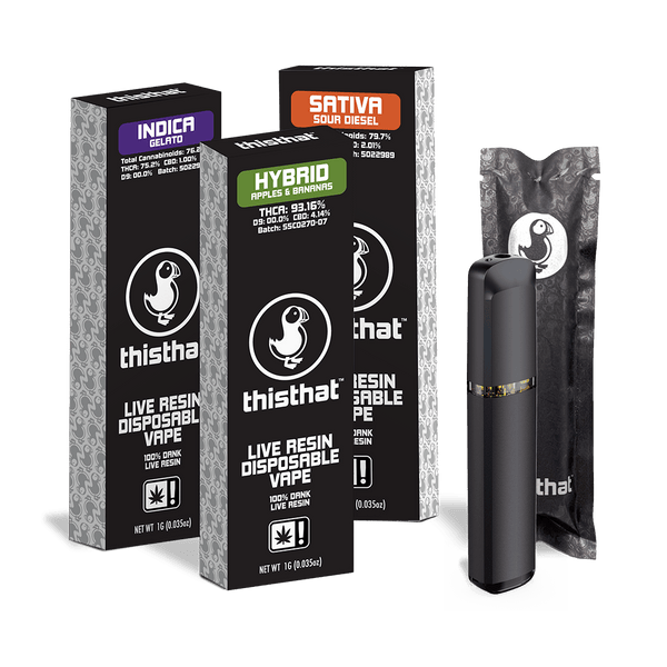 THCA Live Resin Disposable - 1G