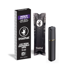 Resina viva de THCA desechable - 1 g