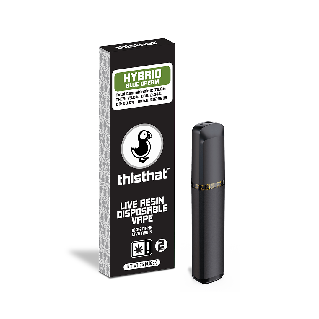 THCA Live Resin Disposable - 2G