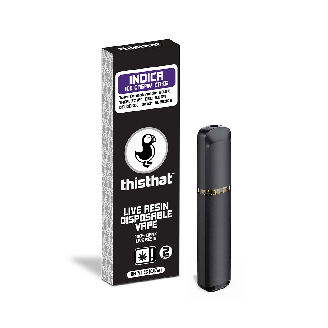 THCA Live Resin Disposable - 2G