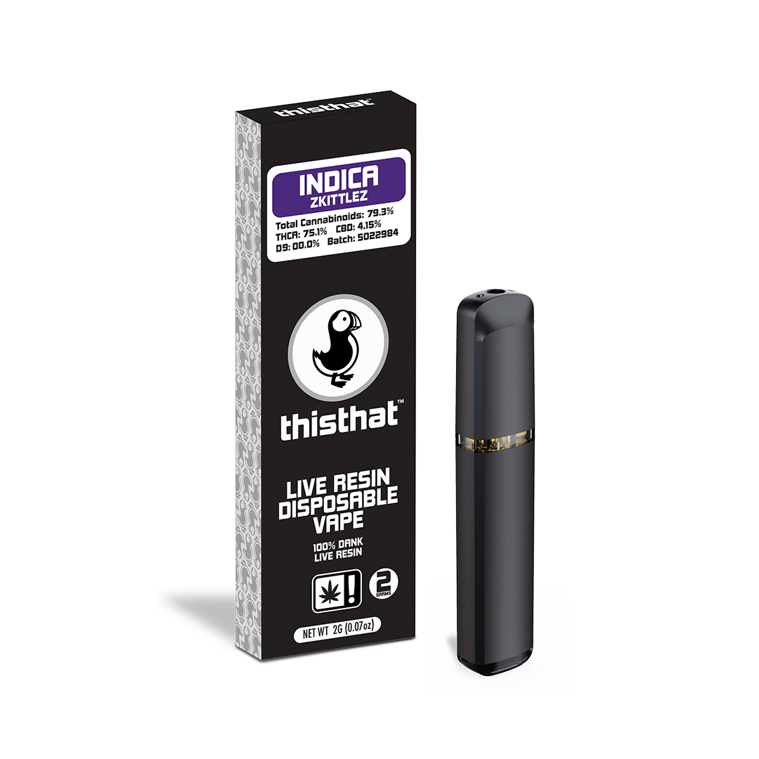 THCA Live Resin Disposable - 2G