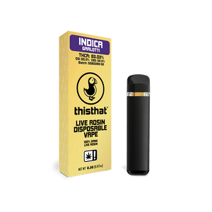 THCA Live Rosin Disposable - 0.5G